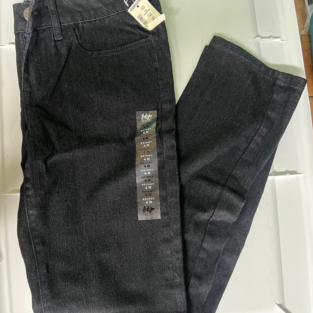 Girl's Black Jeans
